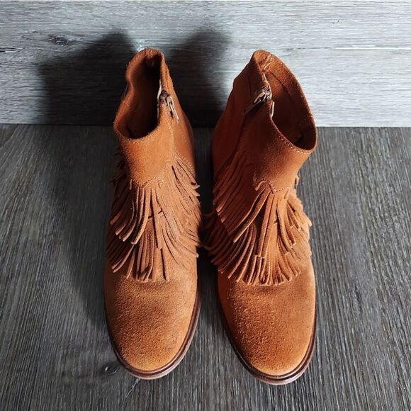 Topshop Arid Fringe Ankle Boots 37 - Picture 3 of 9